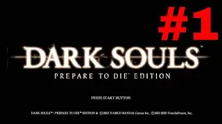 Dark Souls Prepare To Die Edition playthrough part 1 | tutorial area