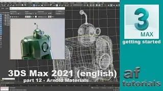 Arnold Materials - Getting started in 3DS Max 2021 (part 12)