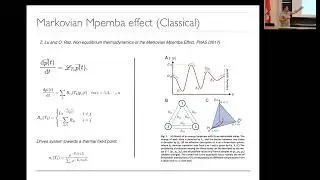 The thermodynamics of the quantum Mpemba effect