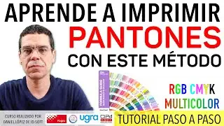 How to PRINT PANTONES in RGB, CMYK and Multicolor CORRECTLY 👍 with THIS METHOD
