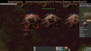Redmew - Hive Mind Factorio PvP (Public Game!)