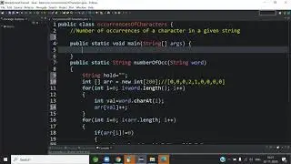 How to Count The Number of Occurrences of a Character in a String in Java