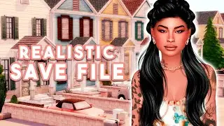 My Favorite Save File Just Got An Update 😍 Sims 4 Save File Review #sims4