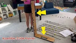 How to Build 4in1 Portable Multi Game Table, 48” Sports Arcade Game (SLMTGTBL41)