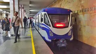 Tashkent Metro Uzbekistan🇺🇿 / Метро Ташкент 2022 4K