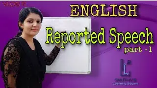 Reported speech || Direct and Indirect speech in malayalam ||ENGLISH||part 1