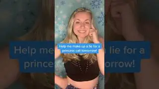 Help me make up a lie for a call tomorrow! 
