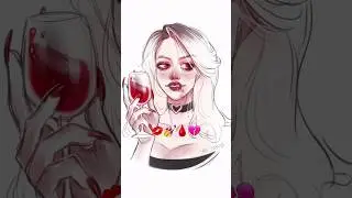 Напиши следующий цвет 💅 #art #рисование #digitalart #draw