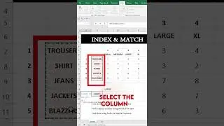 index s match #excel #microsoft #microsoftexcel #msexcel #education #informativereels #howto #how