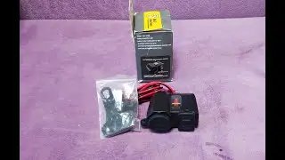 прикуриватель, USB разъемы с вольтметром на мотоцикл. Прежде чем его использовать посмотри это Видео