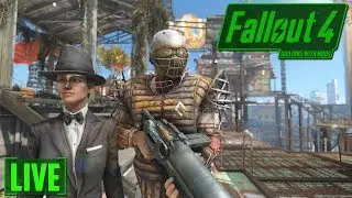 The NPC's WORK!! - Diamond City! - PART 50! - 