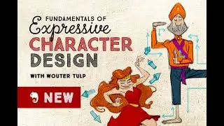 Trailer: Fundamentals of Expressive Character Design with Wouter Tulp