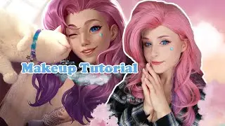 🍓 Seraphine Cosplay Makeup Tutorial League of Legends  (f.t TTDEYE) 🍓