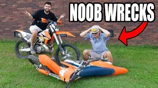 First Timer WRECKS MY BIKE!
