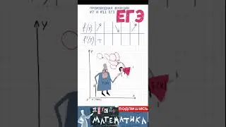 Производная в ЕГЭ #shorts  Легкая математика