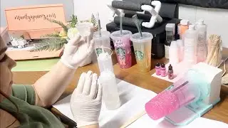 Starbucks Tumbler Epoxy Method *Starbucks NEW Drink BARISTA Recommendation*