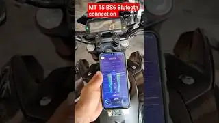 MT 15 bike me Blutooth connection kaise kare.