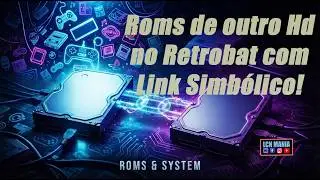 Retrobat - Como usar as roms que estão em outros HDs!
