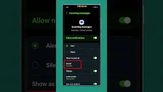 Set Custom Sound for text Message Notification on Samsung