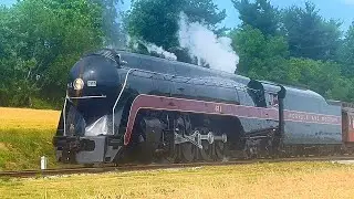N&W No. 611's FINAL Ride at Strasburg Rail Road
