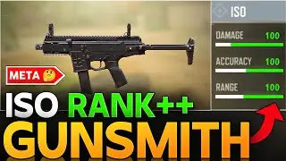 MAKE YOUR ISO UNDEFEATABLE BY USING THIS GUNSMITH | ISO BEST RANK BUILD COD MOBILE |