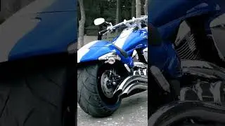 suzuki intruder m1800r with 280 metzeler rear tyre