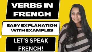 Learn Verbs in French | Easiest Explanation| Let's Speak French| #french #paris #france #eiffeltower