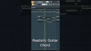 Fl studio Guitar Realistic Chord