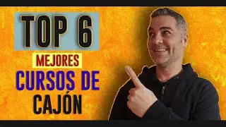 CURSOS para TOCAR el CAJÓN | TOP 6 | 👌