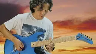 Slow guitar Improvisation on B minor with Kramer Baretta Special