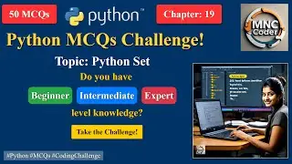 Python Sets MCQ: Test Your Skills | Interactive MCQs for Beginners and Interviews | Coding Challenge