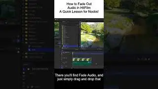 How to Fade Out Audio in HitFilm