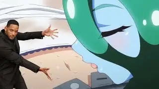 Will Smith spots some anime
