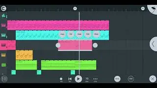 How to make close piano melody beutifull beat   in fl studio mobile
