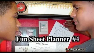 Active Learning: Fun Sheet Planner #4