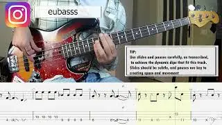 Britney Spears - Toxic BASS COVER + PLAY ALONG TAB + SCORE