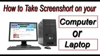 How to Take Screenshot on Windows 7 ||  Useing Keyboard or Tools || Bangla Tutorial || TechEmran24