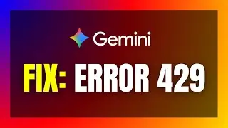 Gemini ERROR 429 FIX 🤖 Too Many Requests & Quota Limit (2026 Solution)