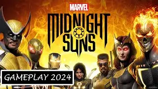 Marvels Midnight Suns - Gameplay Video 2024 (PC) - Turn Based/XCOM/RPG/Superhero - First 23 Minutes