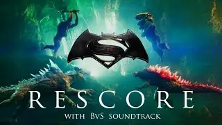 Godzilla & Kong V Shimo & Skar King - RESCORE with Batman V Superman soundtrack