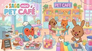 I Made a RAINBOW JUICE AGAIN! - Sago Mini Pet Cafe