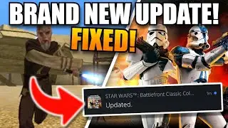 HUGE NEW UPDATE for STAR WARS: Battlefront Classic Collection! IS IT PLAYABLE NOW?