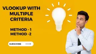 #VLOOKUP with two #lookup Values | #Multiple #Criteria in Lookup | Multilookup in hindi | #ITHWi