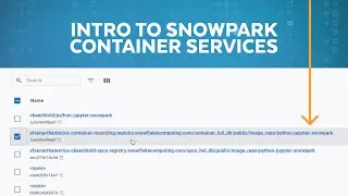 Intro to Snowpark Container Services Quickstart Walkthrough