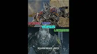 Optimus Prime VS Lockdown |#versus #transformers #optimusprime|