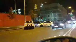 Погоня Киев мотоцикл