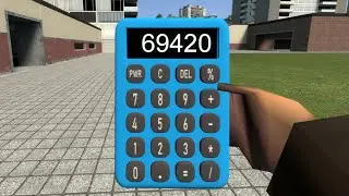 Garry's Mod Calculator Glitch