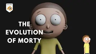The Evolution of Morty: A 3D Sculpting Journey