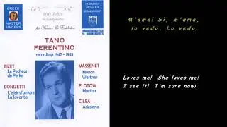 Tano Ferentino - Una Furtiva Lagrima