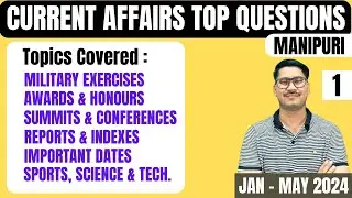 Current Affairs 2024 | Top Questions | FOR ALL GOVT EXAMS